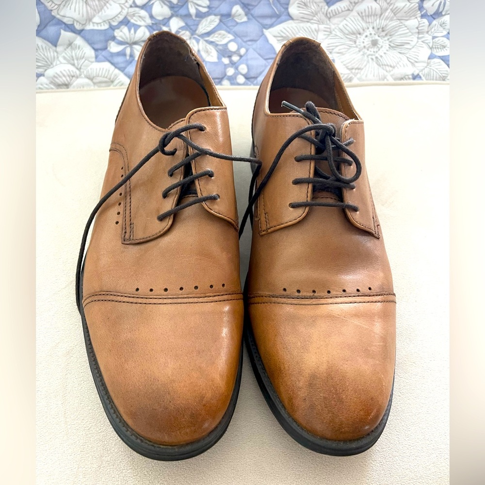 Men’s brown dress shoes - size 12
